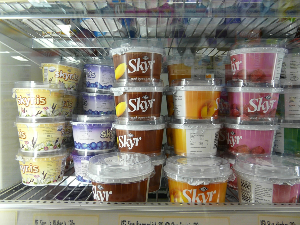 Skyr is een traditionele IJslandse soort dikke yoghurt.